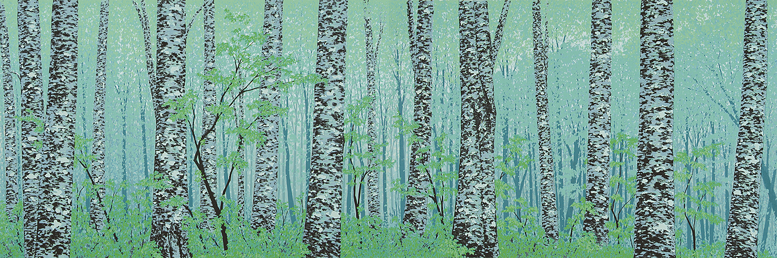 ◆並木一◆　版画　「松韻」　１９９１年作品 ◆2/120◆本物保障◆ 0000000011582_FTZ7eis.jpg