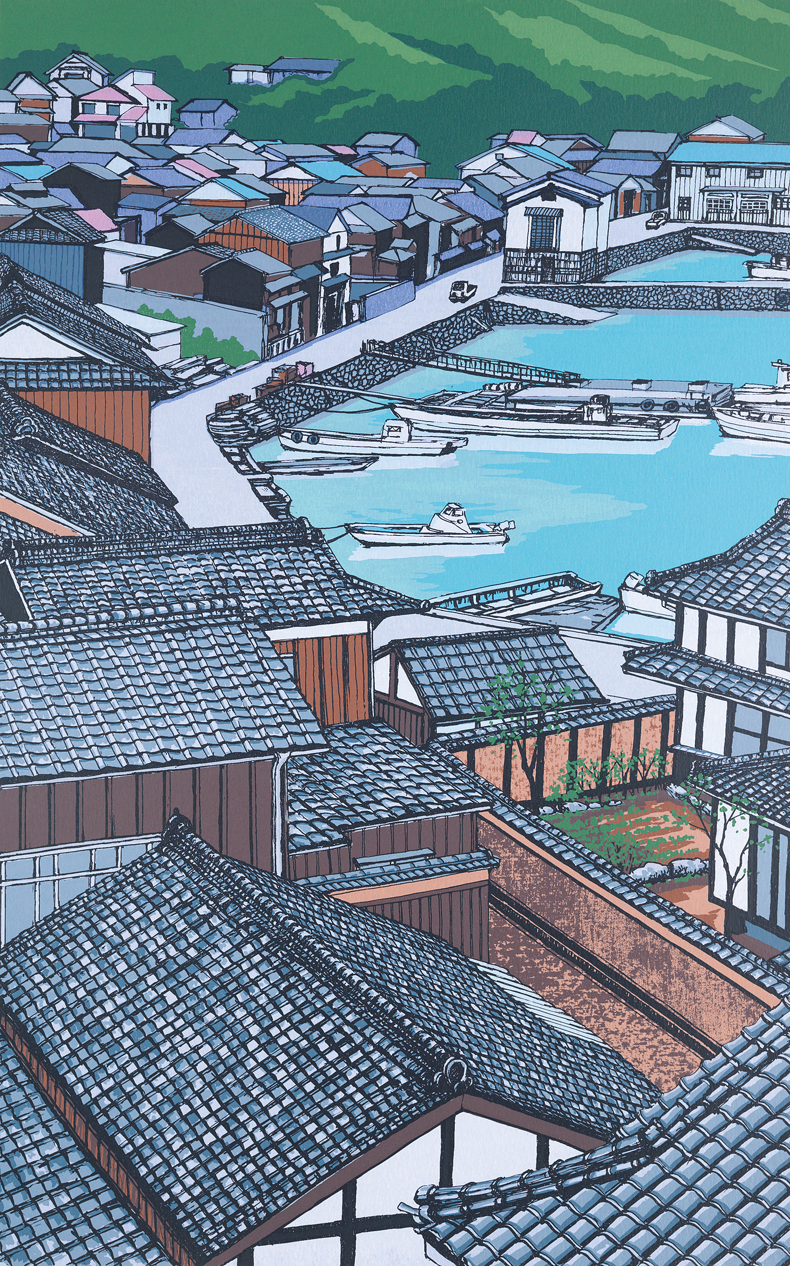 岡山県 アーカイブ - 版画家 小暮真望