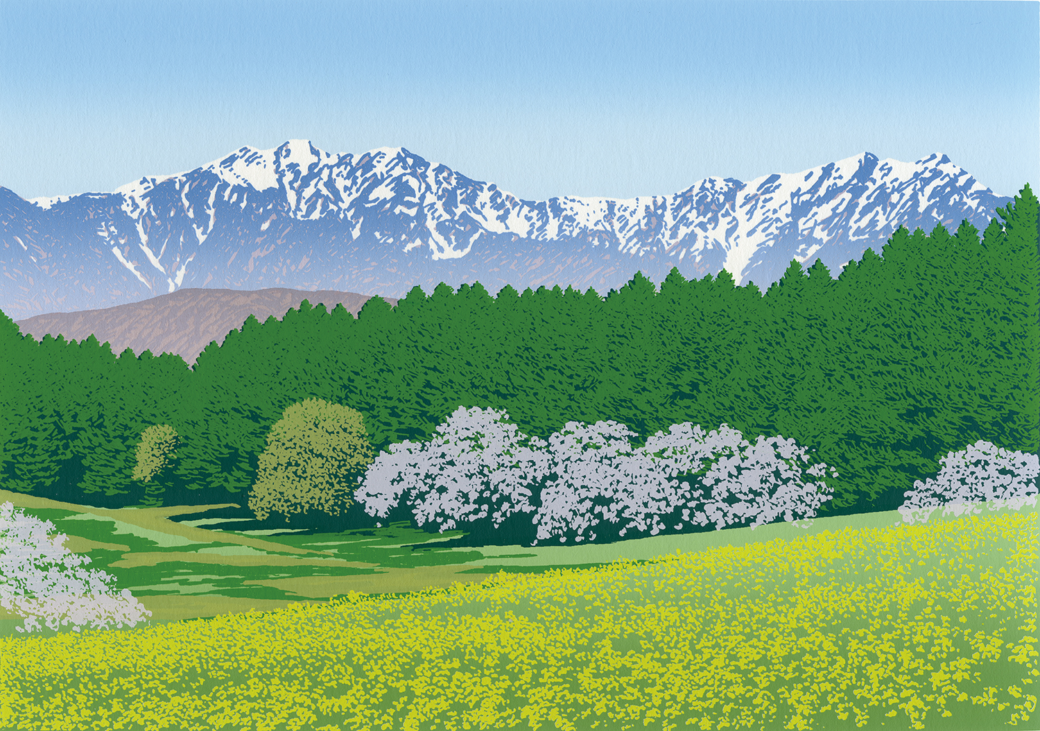 春宴 - 版画家 小暮真望