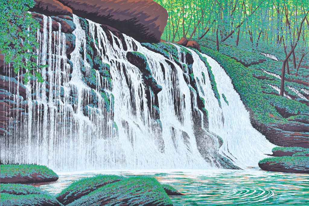 笑いの滝壺　　　絵画原画 北斎が描いた“滝の絶景”、今も岐阜・栃木で見られるって知ってた