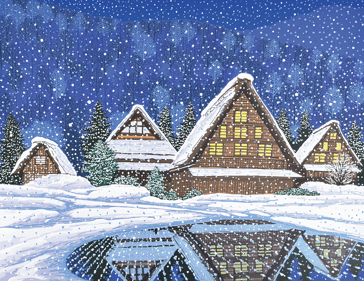 岐阜県 アーカイブ - 版画家 小暮真望