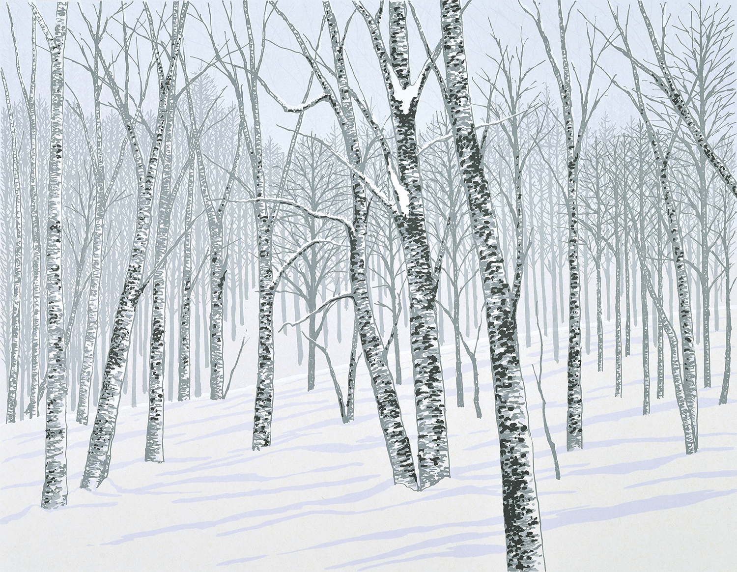 静雪 - 版画家 小暮真望