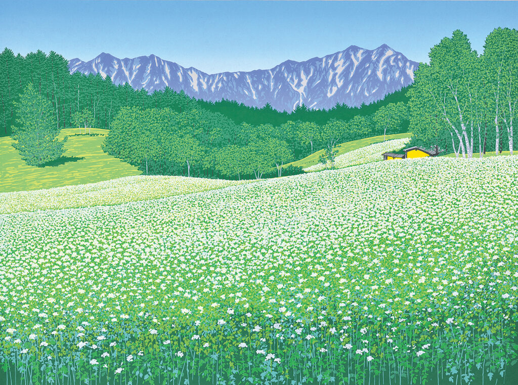 蕎花 - 版画家 小暮真望
